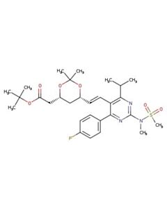 Astatech TERT-BUTYL 2-((4R,6S)-6-((E)-2-(4-(4-FLUOROPHENYL)-6-ISOPROPYL-2-(N-METHYLMETHYLSULFONAMIDO)PYRIMIDIN-5-YL)VINYL)-2,2-DIMETHYL-1,3-DIOXAN-4-Y